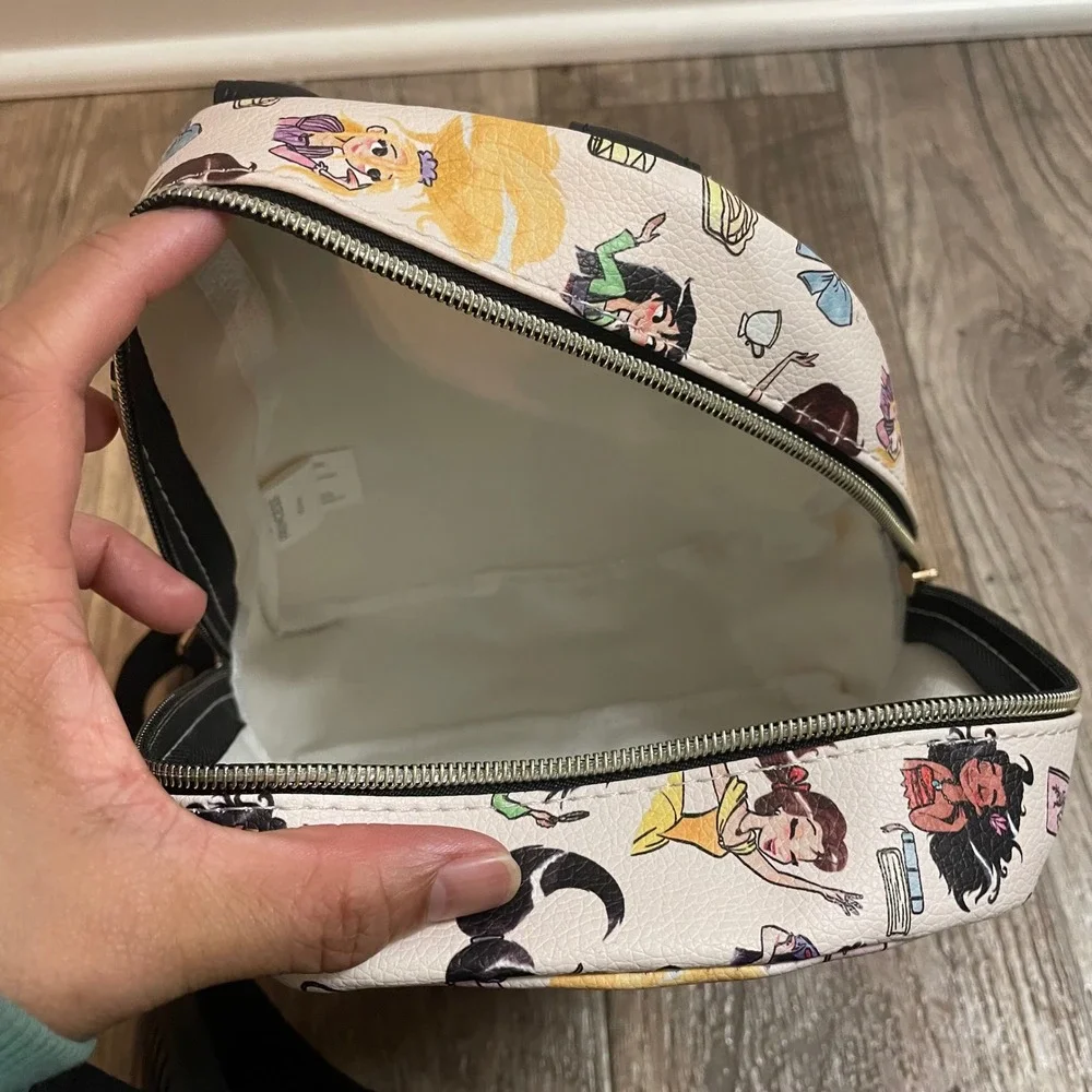 Disney Princess Mini Backpack All Over Print Fast Forward brand - Picture 5 of 11